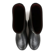 Black High Caoutchouc CC Boots